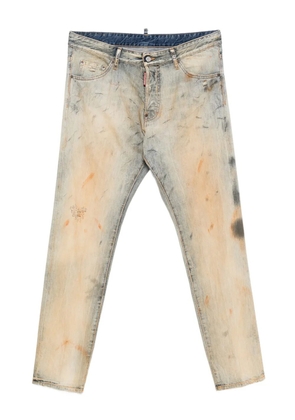 DSQUARED2 Cool Guy faded-effect paint-splatter jeans - Neutrals