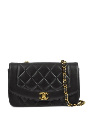 CHANEL Pre-Owned 1995 small Diana shoulder bag - Black