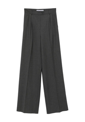 MEDEEA pleated-front tailored trousers - Grey