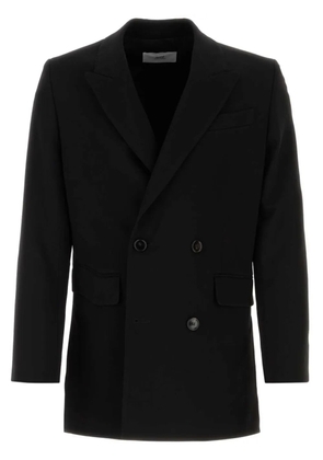 AMI Paris double-breasted virgin wool blazer - Black