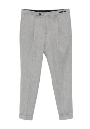 michael coal Mc Frederick pleated cuffed trousers - Grey