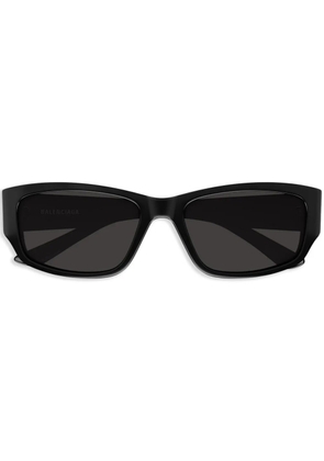 Balenciaga Eyewear rectangle-frame sunglasses - Black