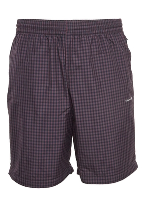 Balenciaga Pre-Owned check-print shorts - Blue