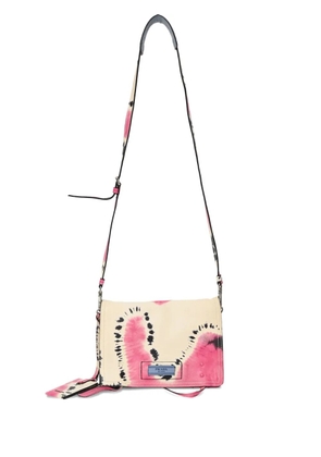 Prada Pre-Owned tie dye etiquette shoulder bag - Neutrals
