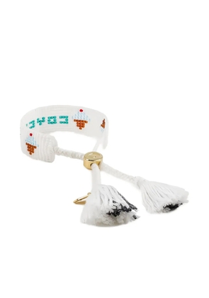 Coach Ice Cream beaded bracelet - White