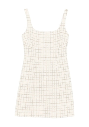 Veronica Beard Bridgitte mini dress - Neutrals