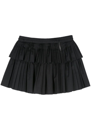 Alexander McQueen Pre-Owned 2010s pleated mini skirt - Black