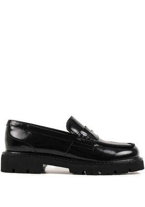 Karl Lagerfeld LOWELL leather loafers - Black