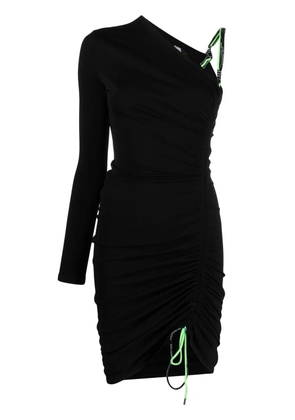 Karl Lagerfeld cord-detail short dress - Black