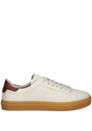 Flamingos lace-up sneakers - White