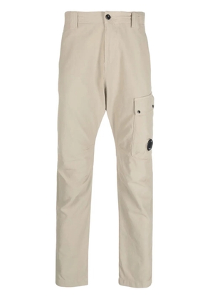 C.P. Company Ottoman Lens-patch cargo trousers - Neutrals