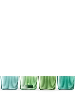 LSA International Gems tealight holder set - Green