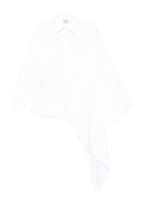 Moschino asymmetric shirt - White