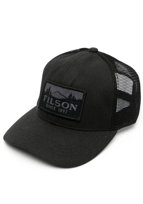 Filson Logger logo-patch cap - Black