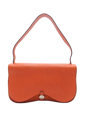 Hermès Pre-Owned 2005 Vache Liege and Toile Sac Colorado MM crossbody bag - Orange