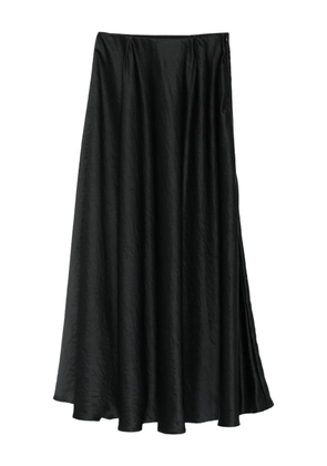 Forte Forte textured satin skirt - Black