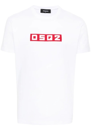 DSQUARED2 DSQ2 logo-appliqué T-shirt - White