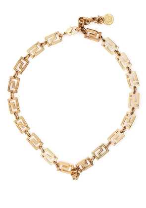 Versace Greca chain necklace - Gold