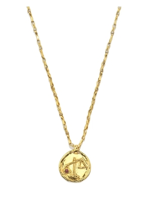 Goossens Talisman Astro Libra necklace - Gold