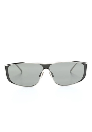 Saint Laurent Eyewear Luna logo-embossed sunglasses - Silver