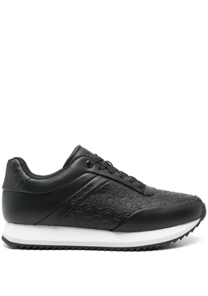 Calvin Klein logo sneakers - Black