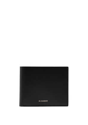 Jil Sander bi-fold logo-debossed wallet - Black