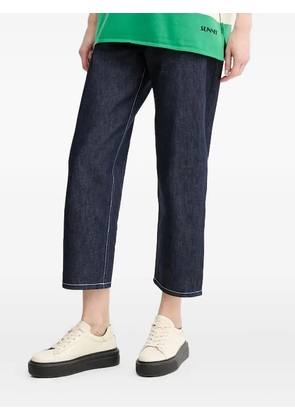 Sunnei contrast-stitch jeans - Blue