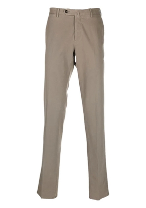 PT Torino mid-rise slim-cut chinos - Neutrals