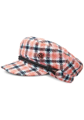 Maison Michel New Abby tweed sailor cap - Pink