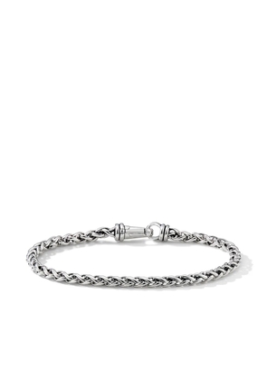 David Yurman sterling silver Wheat chain bracelet (4mm)
