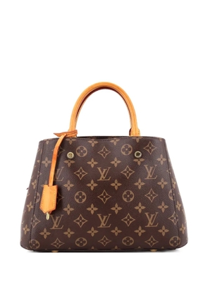 Louis Vuitton Pre-Owned Montaigne Handbag Monogram Canvas BB satchel - Brown