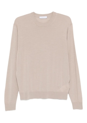 Manuel Ritz crew-neck wool sweater - Neutrals