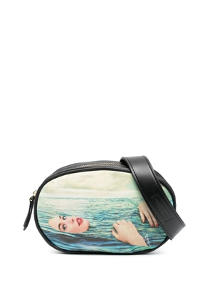 Seletti Toiletpaper Seagirl graphic-print belt bag - Black