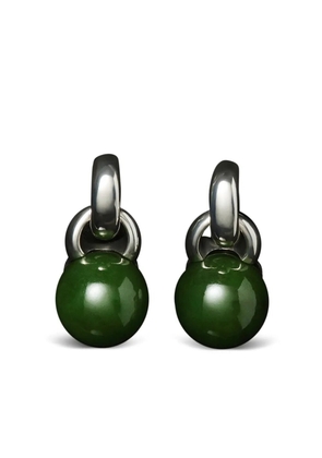 Sophie Buhai sterling silver Everyday jade earrings - Green