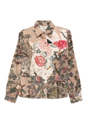 YAVI floral-print shirt - Neutrals