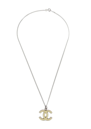 CHANEL Pre-Owned 2005 CC logo chain necklace - Silver