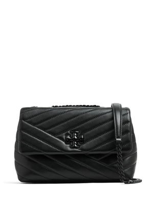 Tory Burch small Kira Chevron Powder coated convertible shoulder bag - Black