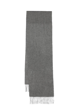 Aspinal Of London knitted cashmere scarf - Grey