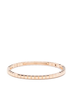 Chopard 18kt rose gold large Ice Cube bangle - Pink
