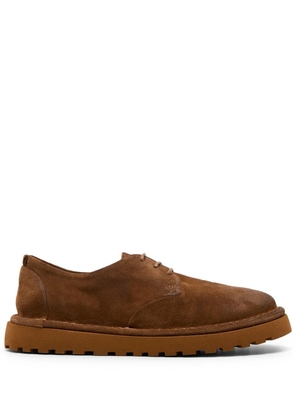 Marsèll Sancrispa Alta suede Oxford shoes - Brown