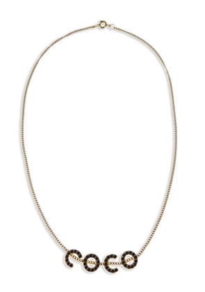 CHANEL Pre-Owned 2001 Coco chain necklace - Gold