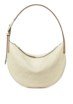 Tory Burch small Balloon T-monogram shoulder bag - White