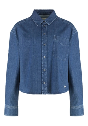 Weekend Max Mara Boxy Denim Shirt - Blue
