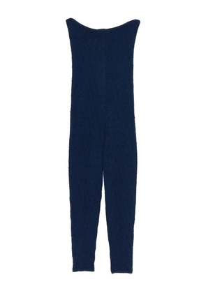 Krizia Pre-Owned 1990s sleeveless jumpsuit - Blue