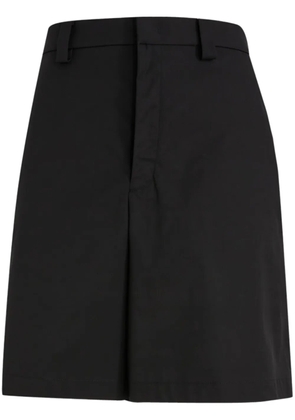 Valentino Garavani logo-appliqué bermuda shorts - Black
