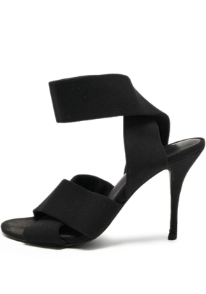 Pre-Owned Alexander Wang 100mm canvas sandals - Black