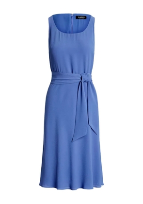 Lauren Ralph Lauren tie-waist midi dress - Blue