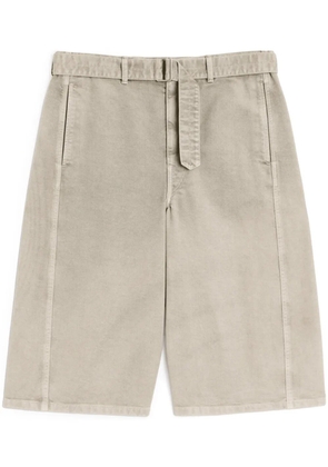 LEMAIRE Twisted shorts - Neutrals