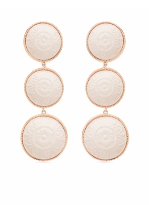 Cameo & Beyond Rosa drop earrings - Pink