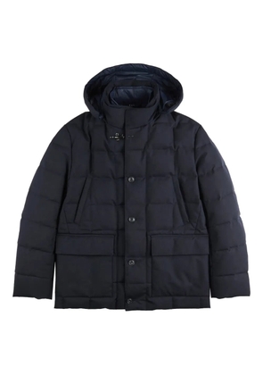 Fay hooded puffer jacket - Blue
